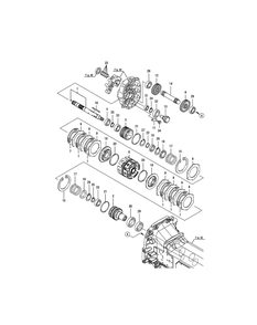 Part Location Diagram of CY-24101-062034 MTD Ball Bearing